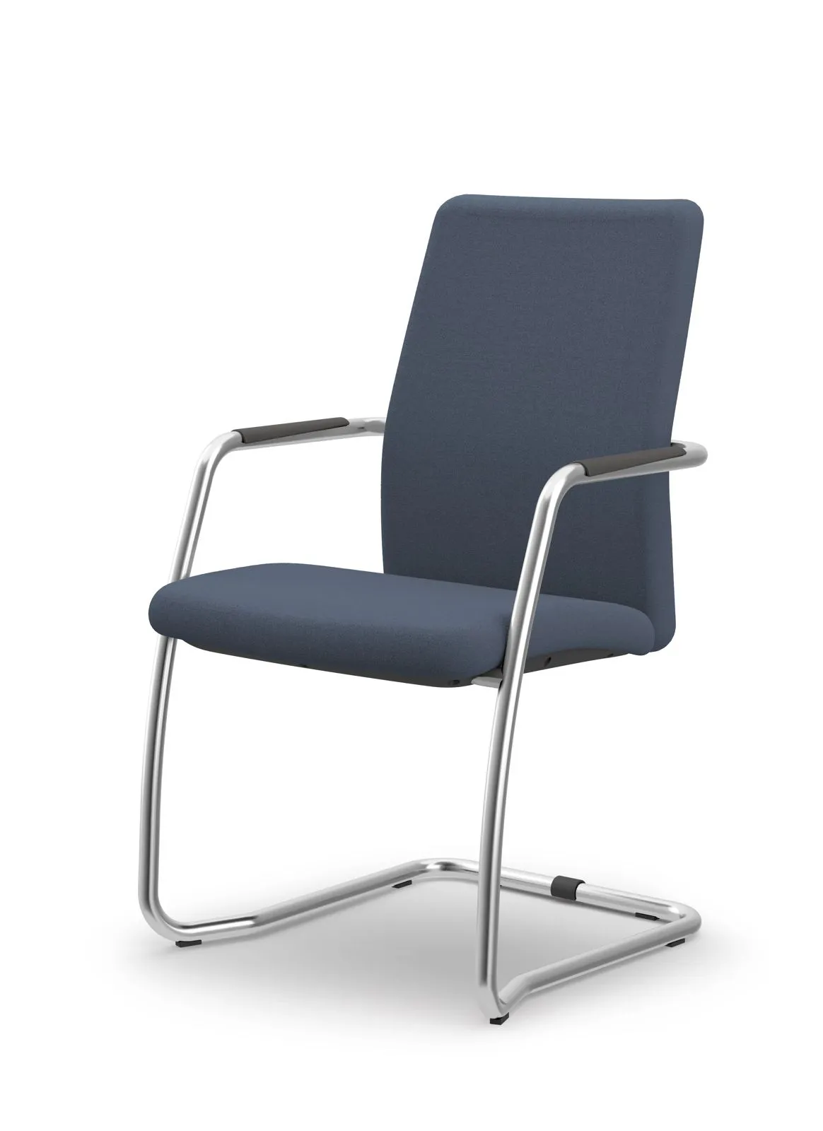 Chaise visiteur chromé